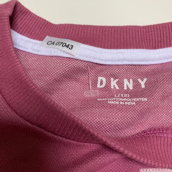 BNWT DKNY Pink Knit Top - Picture 3 of 4